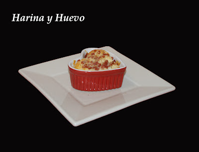Soufle de queso y jamón